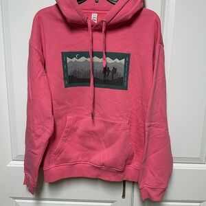 Zyia Active Pink Pocket Hoodie